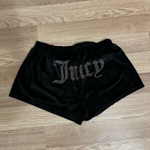 Juicy Couture Black Women's Shorts